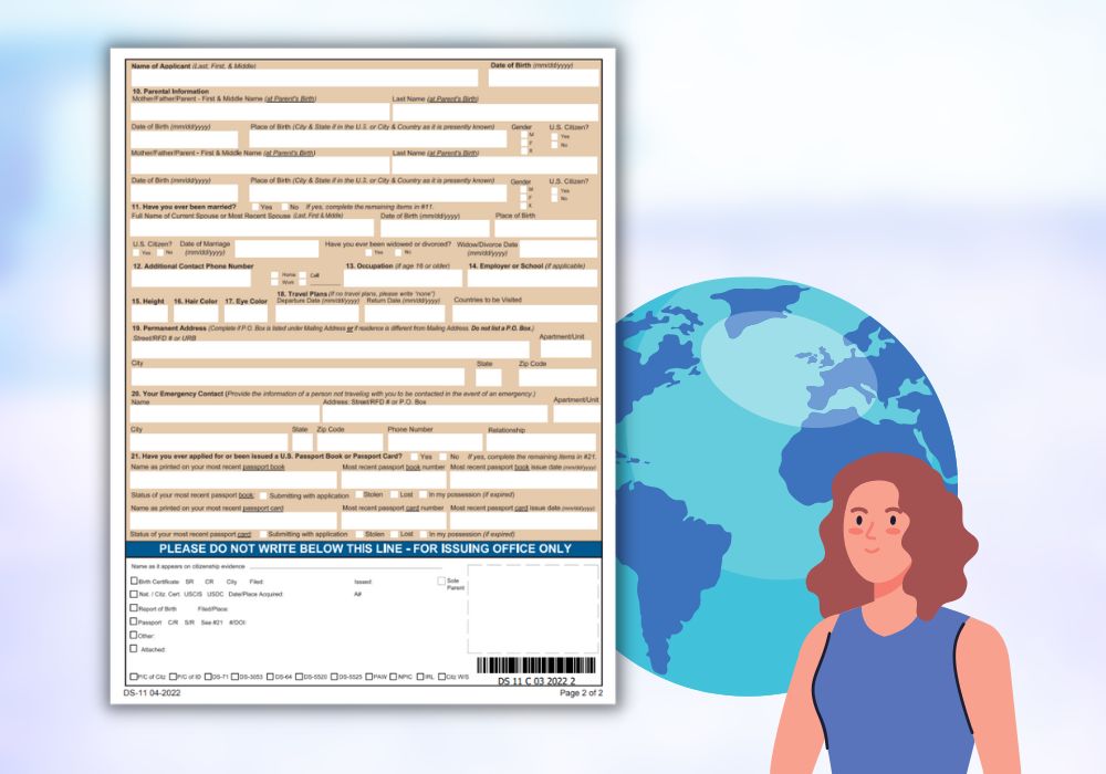 Free DS-11 Form